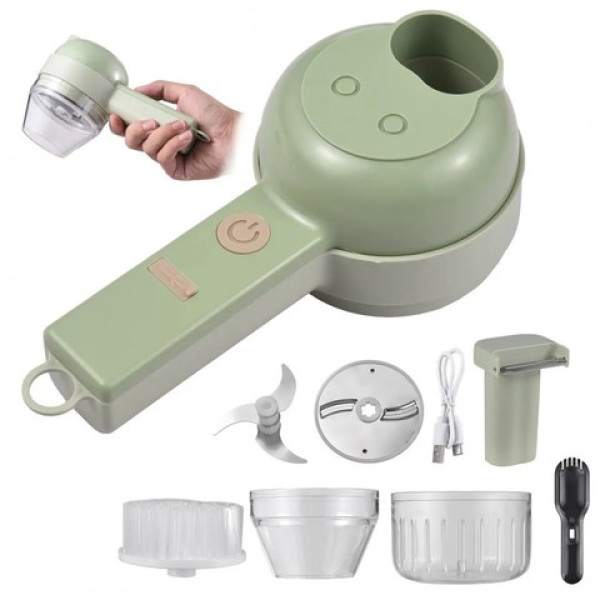Овощерезка-измельчитель с насадками для нарезки FOOD CHOPPER Vegetable cutter 223-9