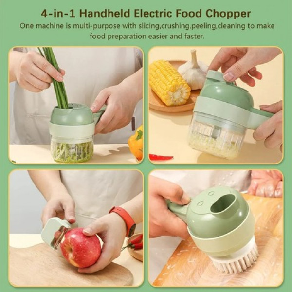 Овощерезка-измельчитель с насадками для нарезки FOOD CHOPPER Vegetable cutter 223-9