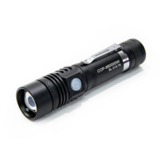 Фонарь 518-TG(Red), 1 РЕЖИМ, 1x18650, ЗУ Type-C, zoom