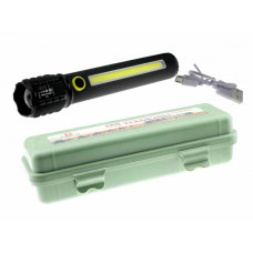 Ліхтар TD-C82 C72-P50+COB Li-Ion акум zoom ЗУ mircoUSB Box
