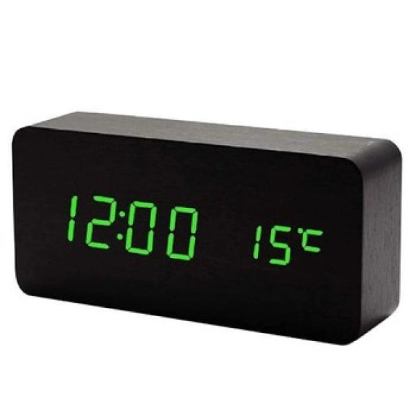 Мережевий годинник VST-862-4 (чорний) (USB)