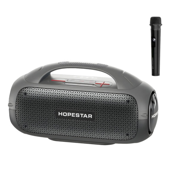 Колонка Hopestar A50 із мікрофоном потужна Bluetooth колонка 80 Вт із ручкою (6)