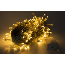 Гірлянда ВУЛИЦЯ 300LED RD-7056 (Провід-Білий) (Колір Теплий)