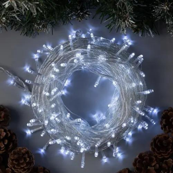 Гірлянда ВУЛИЦЯ 300LED RD-7057 (Провід-Білий) (Колір Білий)