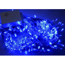 Гірлянда ВУЛИЦЯ 300LED RD-7058 (Провід-Білий) (Колір Синій)