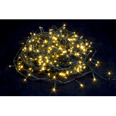Гірлянда ВУЛИЦЯ 100LED RD-7059 (Провід-Чорний) (Колір Теплий)