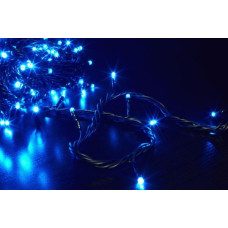 Гірлянда ВУЛИЦЯ 200LED RD-7064 (Провід-Чорний) (Колір Синій)