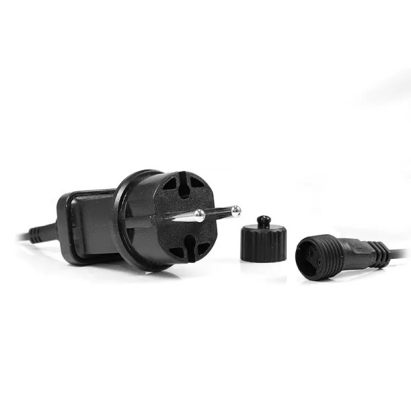 Гирлянда 10 водонепроницаемых прозрачных прозрачных акриловых шариков WATERPROOF-BALL-10WW-3 (теплый белый) (5м)