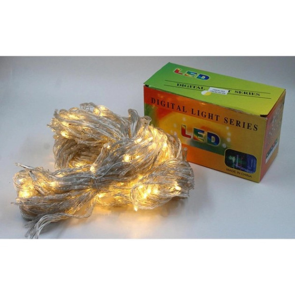 Xmas гирлянда LED 480-WW  (Водопад 3M*3M) (Тёплый белый)