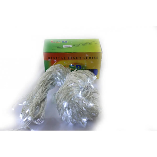 Xmas гирлянда LED 480-W (Водопад 3M*3M) (Белая)