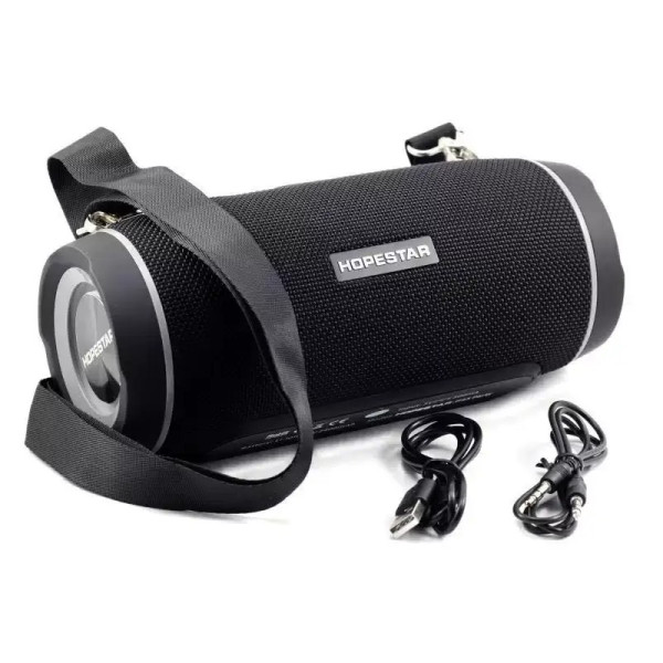 Портативна бездротова bluetooth колонка зі світломузикою Hopestar H45