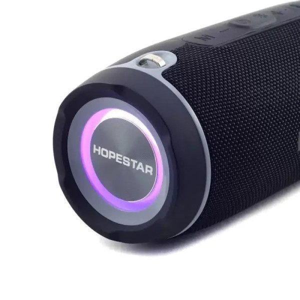 Портативна бездротова bluetooth колонка зі світломузикою Hopestar H45