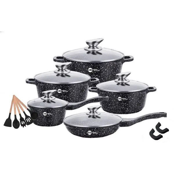 Набор посуды Higher Kitchen HK-305 (17 Предметов)