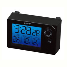 Авточасы VST-7048V (температура+вольтметр)