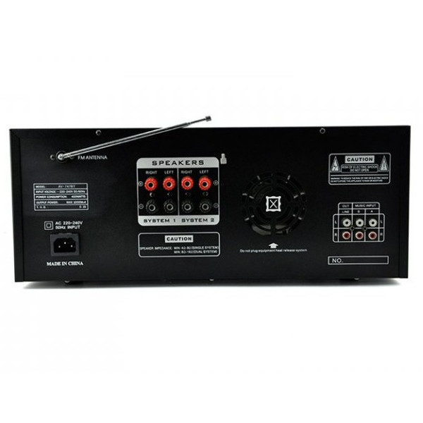 Усилитель звука UKC AMP 747 Bluetooth / USB / SD /MMC