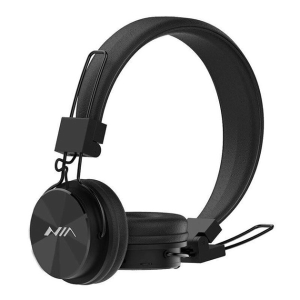 Бездротові блютуз навушники з мікрофоном Nia X3 (Чорні)