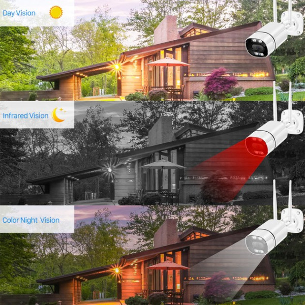 Уличная камера видеонаблюдения CAMERA C16 TUYA APP WIFI IP 3.0mp