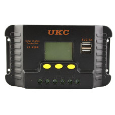 Контроллер заряда от солнечной батареи UKC CP- 420A (20A)