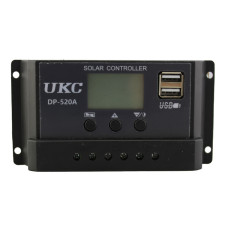 Контроллер заряда от солнечной батареи UKC DP-520A (20A)