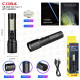 Ліхтар COBA CB-603-TG WHITE LASER LED PM10-TG+18SMD (білий+червоний), Li-Ion акумулятора, індикація заряду, ЗП Type-C, zoom