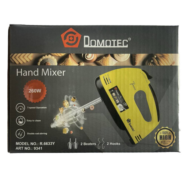 Ручной миксер Domotec R-6633B (260 Вт)