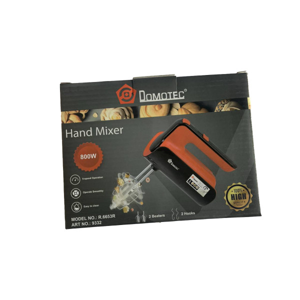 Ручной миксер Domotec R-6653R (800 Вт)