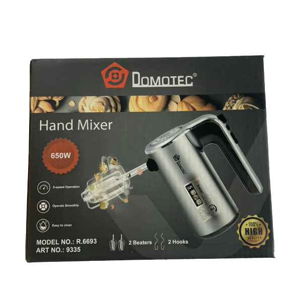 Ручний міксер Domotec R-6693 (600 Вт)