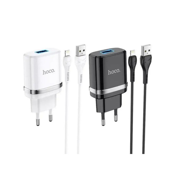 Зарядний пристрій з кабелем USB - Lightning Hoco N1 Ardent