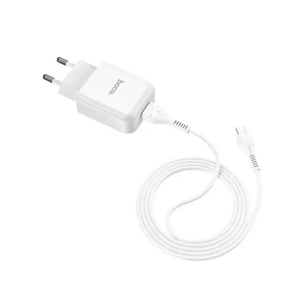 Зарядний пристрій з кабелем USB - Lightning Hoco N2 Vigour