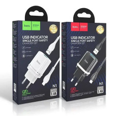 Зарядний пристрій з кабелем USB - micro USB Hoco N1 Ardent