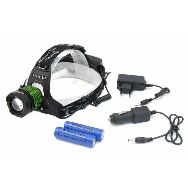 Налобный фонарь Bailong 2x18650 BL-2188B-T6