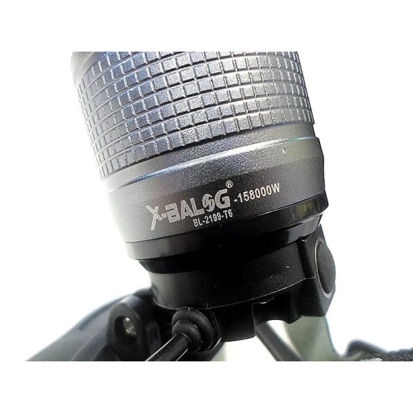 Налобний ліхтар Bailong 2x18650 BL-2199-T6