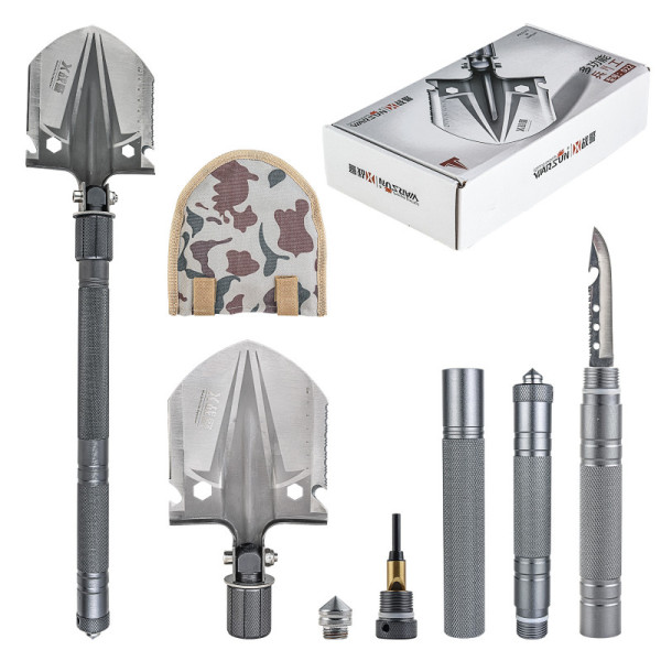 Универсальная складная лопата 10в1 Multifunctional shovel