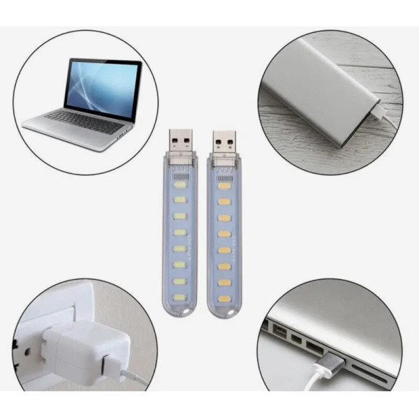 Портативный мини-светильник с входом USB