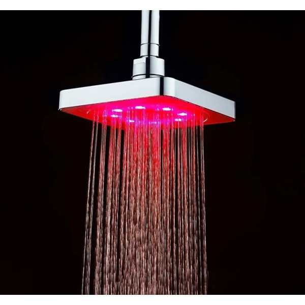 Насадка для верхнего душа с LED подсветкой (3 режима)