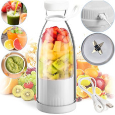 Аккумуляторная бутылка блендер Mixing cup 223-16 для коктейлей емкость 350 мл