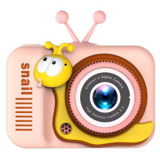 Детский фотоаппарат Q2, PINK SNAIL