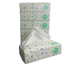 Мягкие трехслойные сухие салфетки в мягкой упаковке HOROSO 04, 20х20см, 300+50шт