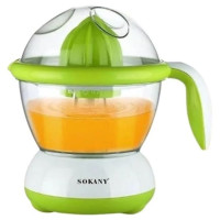 Электрическая соковыжималка SOKANY SK-CZ-627, 0.7л, 25вт