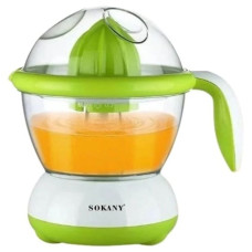 Электрическая соковыжималка SOKANY SK-CZ-627, 0.7л, 25вт