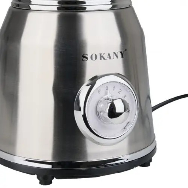 Багатофункціональний блендер з кавомолкою SOKANY SK-186, 1.5л, 800вт