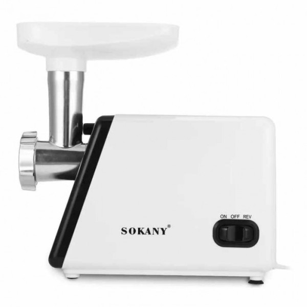 Електрична м'ясорубка з насадками і решітками SOKANY SK-312 2500 Вт