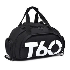 Спортивная сумка для спортивных вещей черного цвета T60 Сумка-рюкзак на 35 л