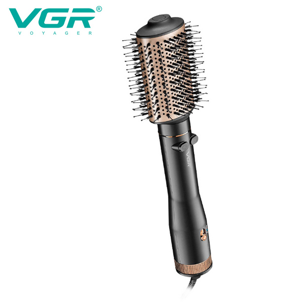 Фен-щетка стайлер VGR V-494 BLACK, 2 режима, 3 уровня температуры
