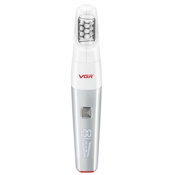 Эпилятор VGR 5 в 1 V-752 GREEN - RED, 5 насадок, IPX5