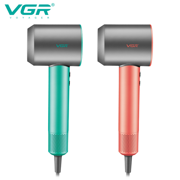 Фен профессиональный VGR V-440, 3 уровня обдува, 3 уровня температуры, 11000 RPM 3 насадки