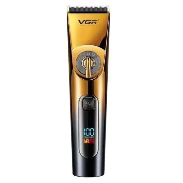 Машинка акумуляторна для стрижки VGR V-663 6 насадок