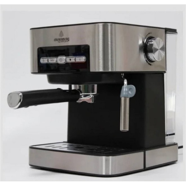 Кофемашина полуавтоматическая Crownberg CB 1566 Espresso Coffee Maker 1000 Вт с капучинатором
