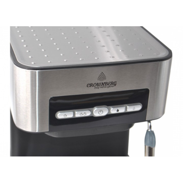 Кофемашина полуавтоматическая Crownberg CB 1566 Espresso Coffee Maker 1000 Вт с капучинатором