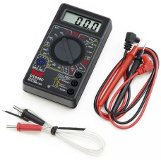 Мультиметр HAOYUE DT830C black, 9V, щупи, термопара